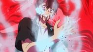 Shinpei's body starts disintegrating (Image via OLM)